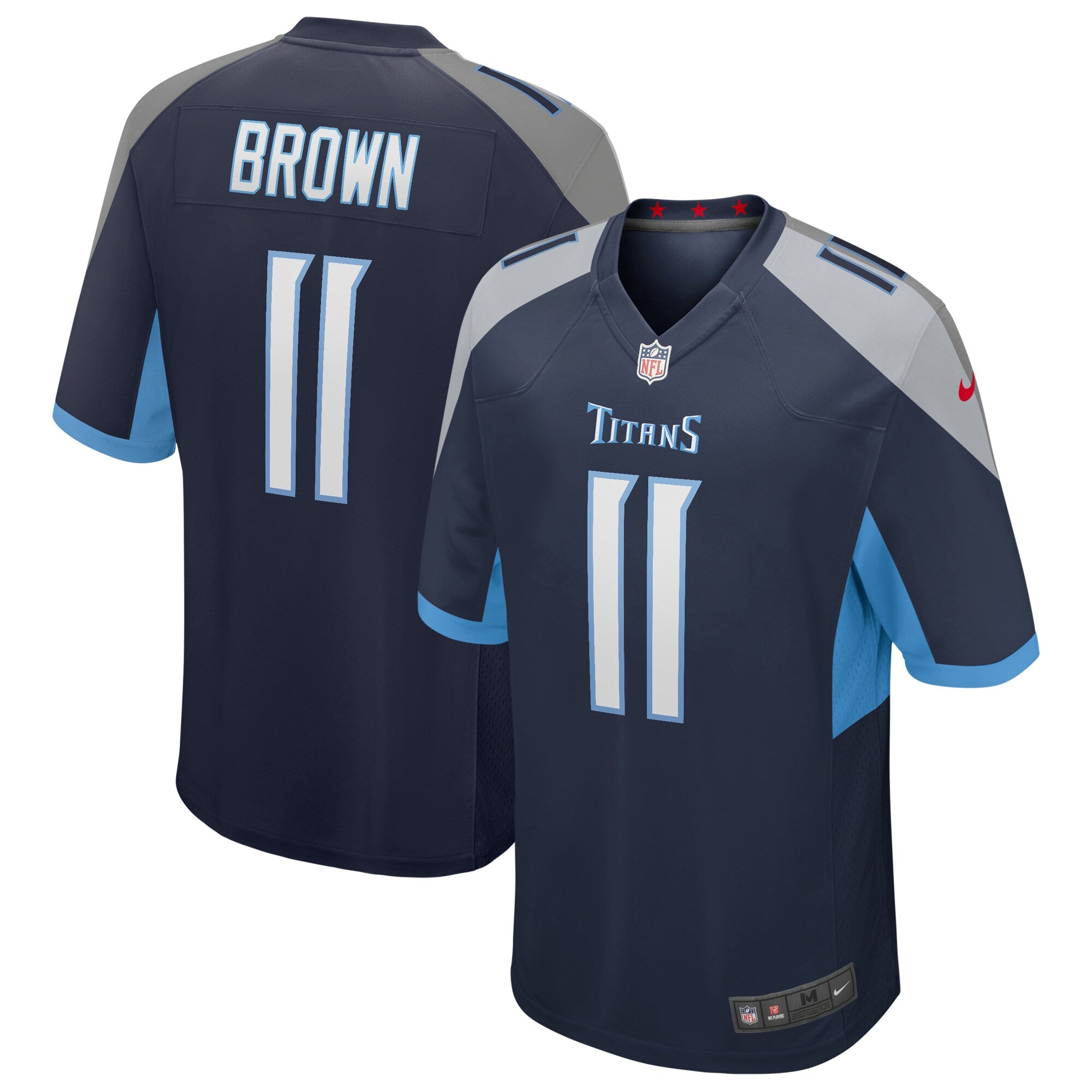 Nike Tennessee Titans No11 A.J. Brown Olive/Camo Women's Stitched NFL Limited 2017 Salute to Service Jersey