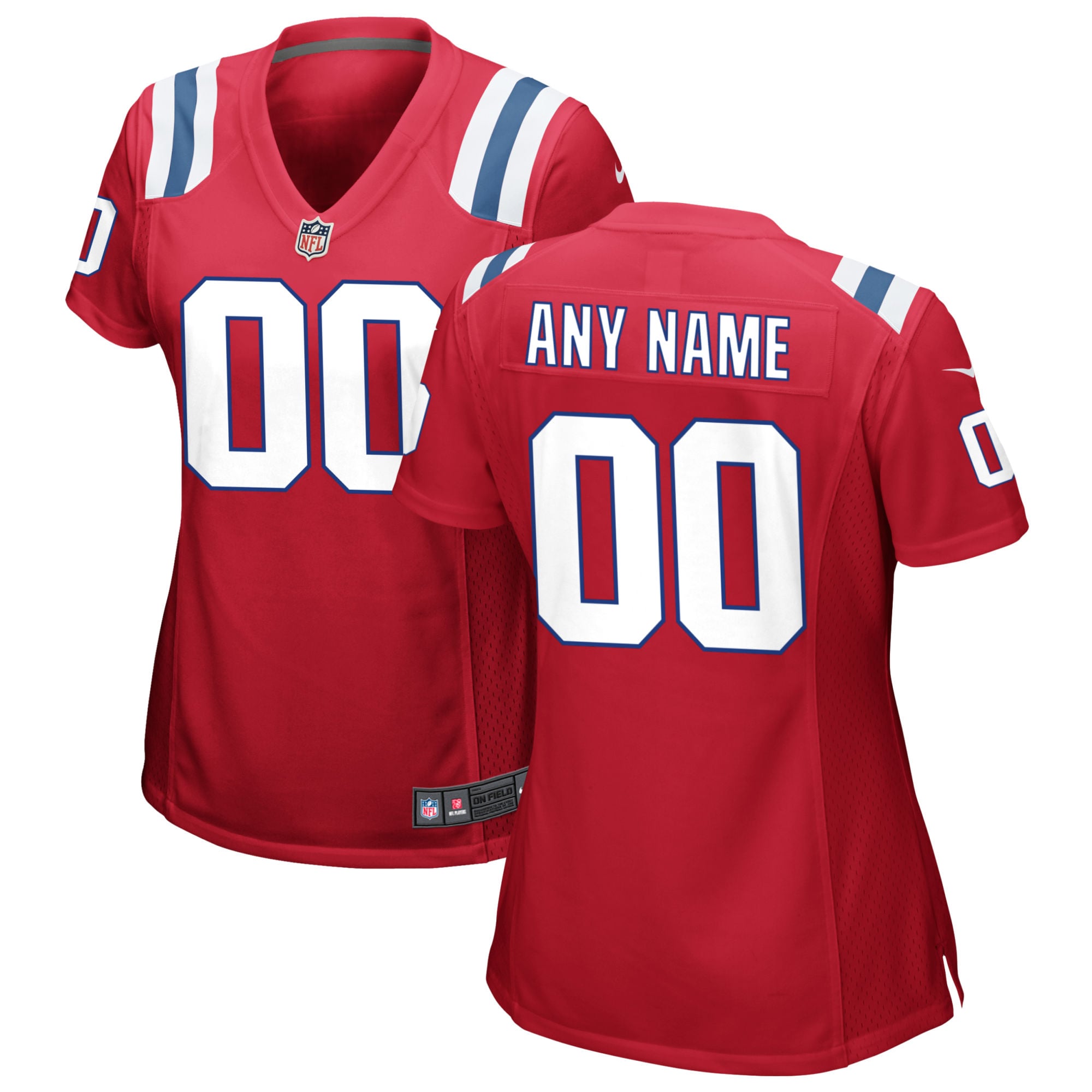 Nike New England Patriots No15 N'Keal Harry Pink Women's Stitched NFL Limited Rush Fashion Jersey